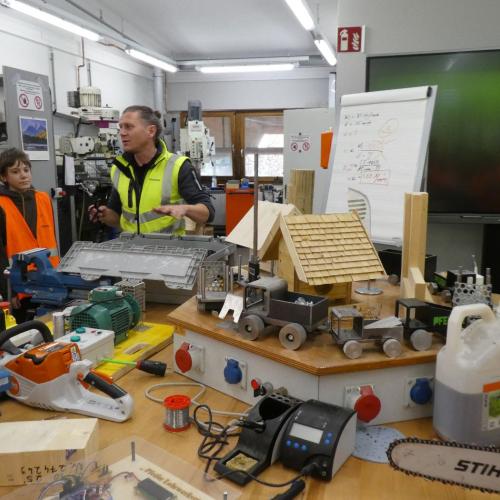 Betriebsbesichtigung Holz Pfeifer