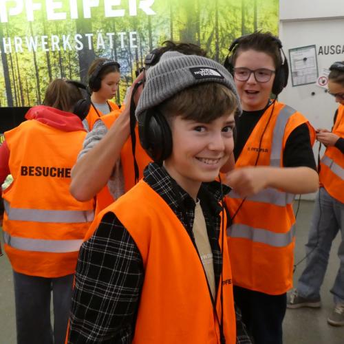 Betriebsbesichtigung Holz Pfeifer