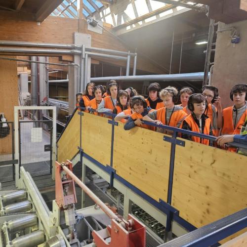 Betriebsbesichtigung Holz Pfeifer