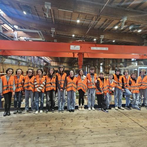 Betriebsbesichtigung Holz Pfeifer